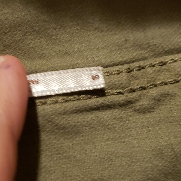 Free People Moonchild Distressed Green Jacket - Picture 5 of 13